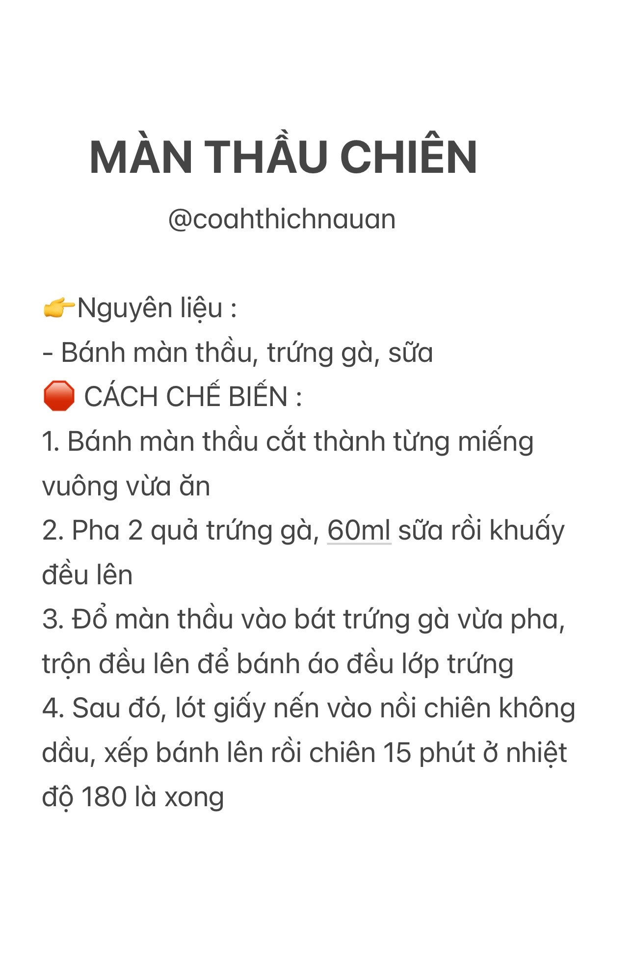 Màn thầu chiên