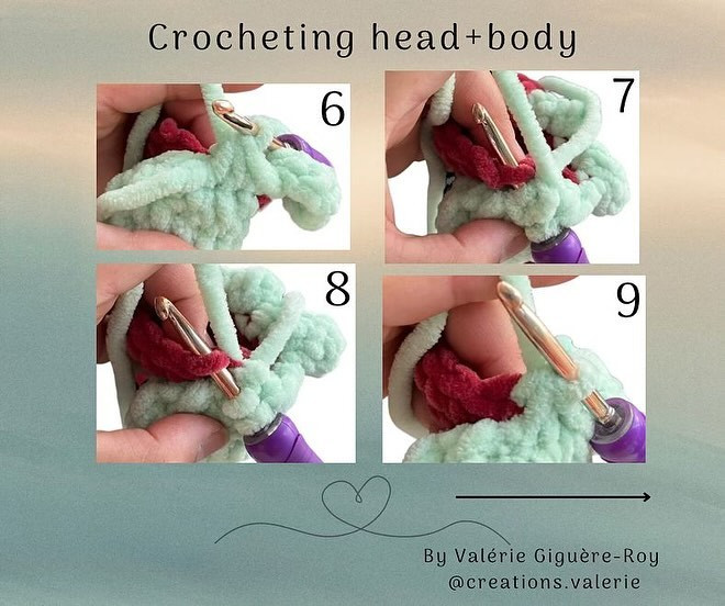 mini turtle no sew free crochet pattern