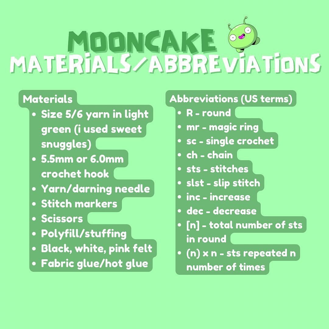 mooncake free pattern