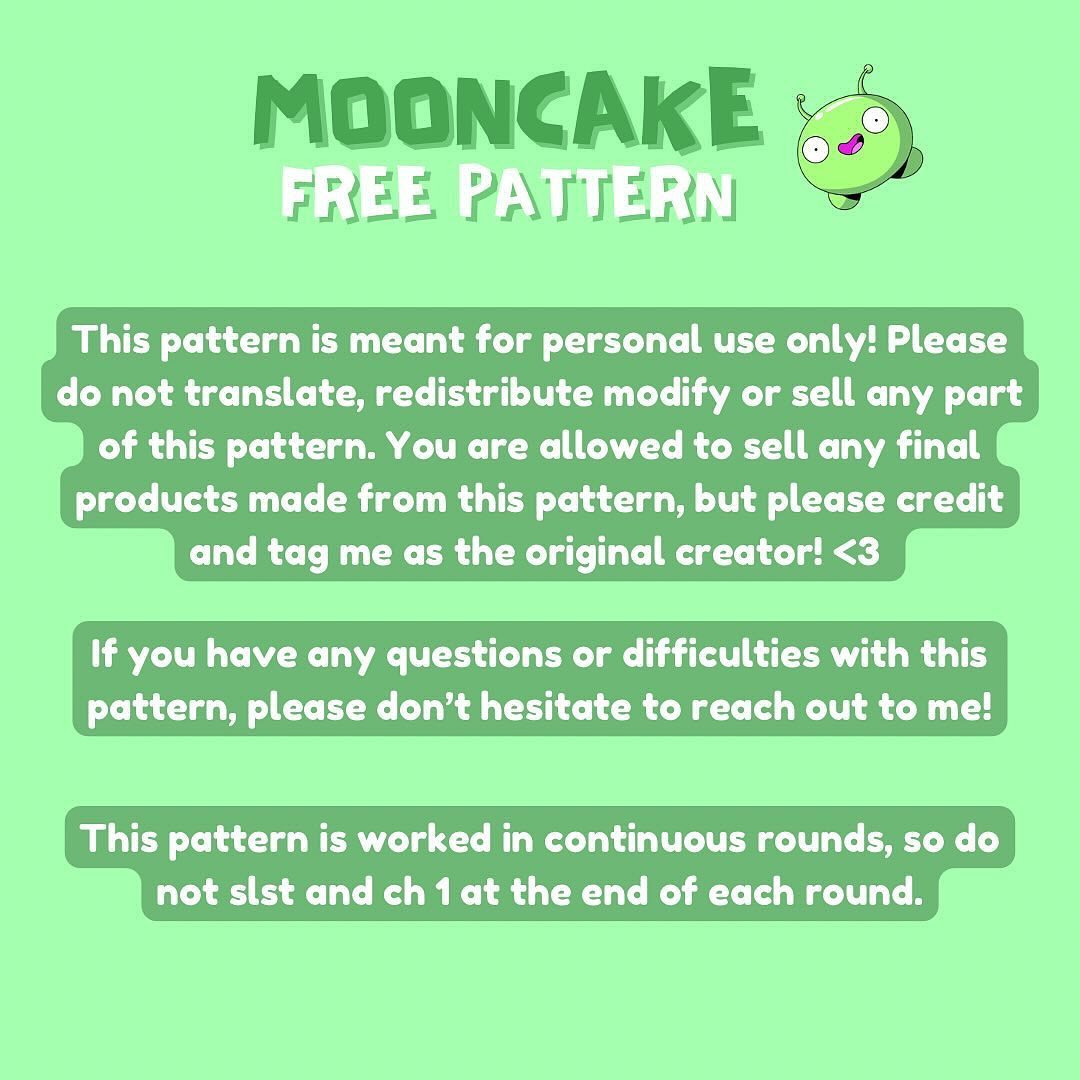 mooncake free pattern