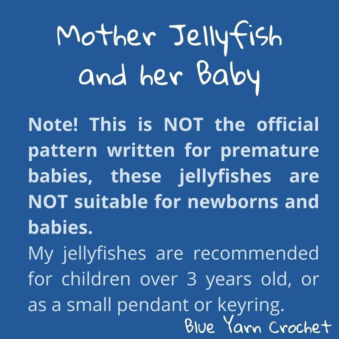 mother jellyfish and her baby