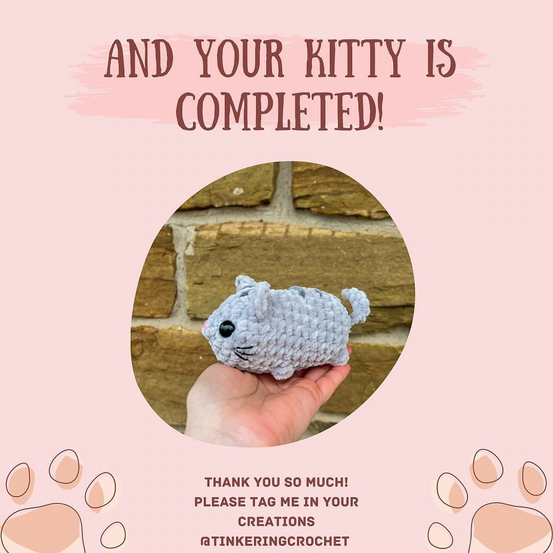 no sew free kitty pattern