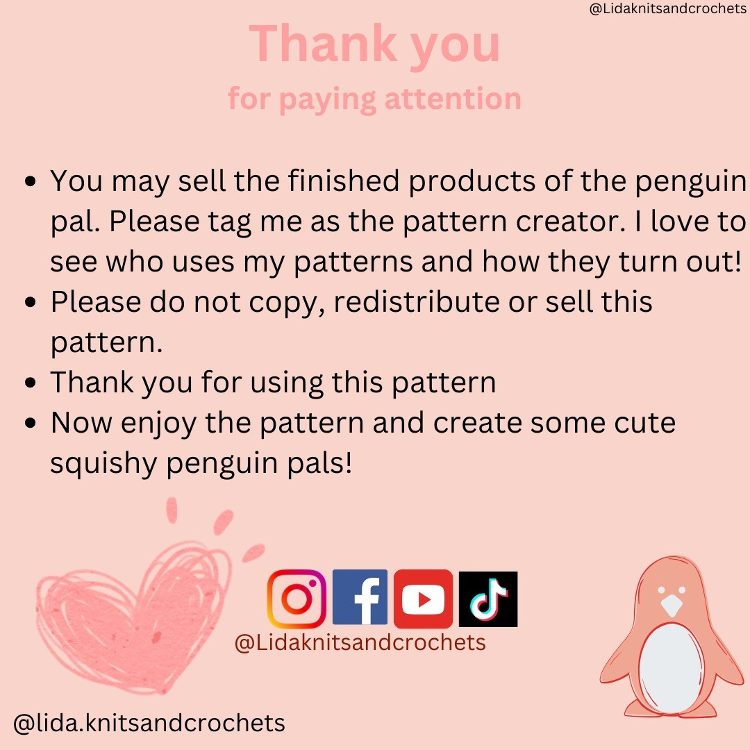 no sew free pattern mini penguin pal