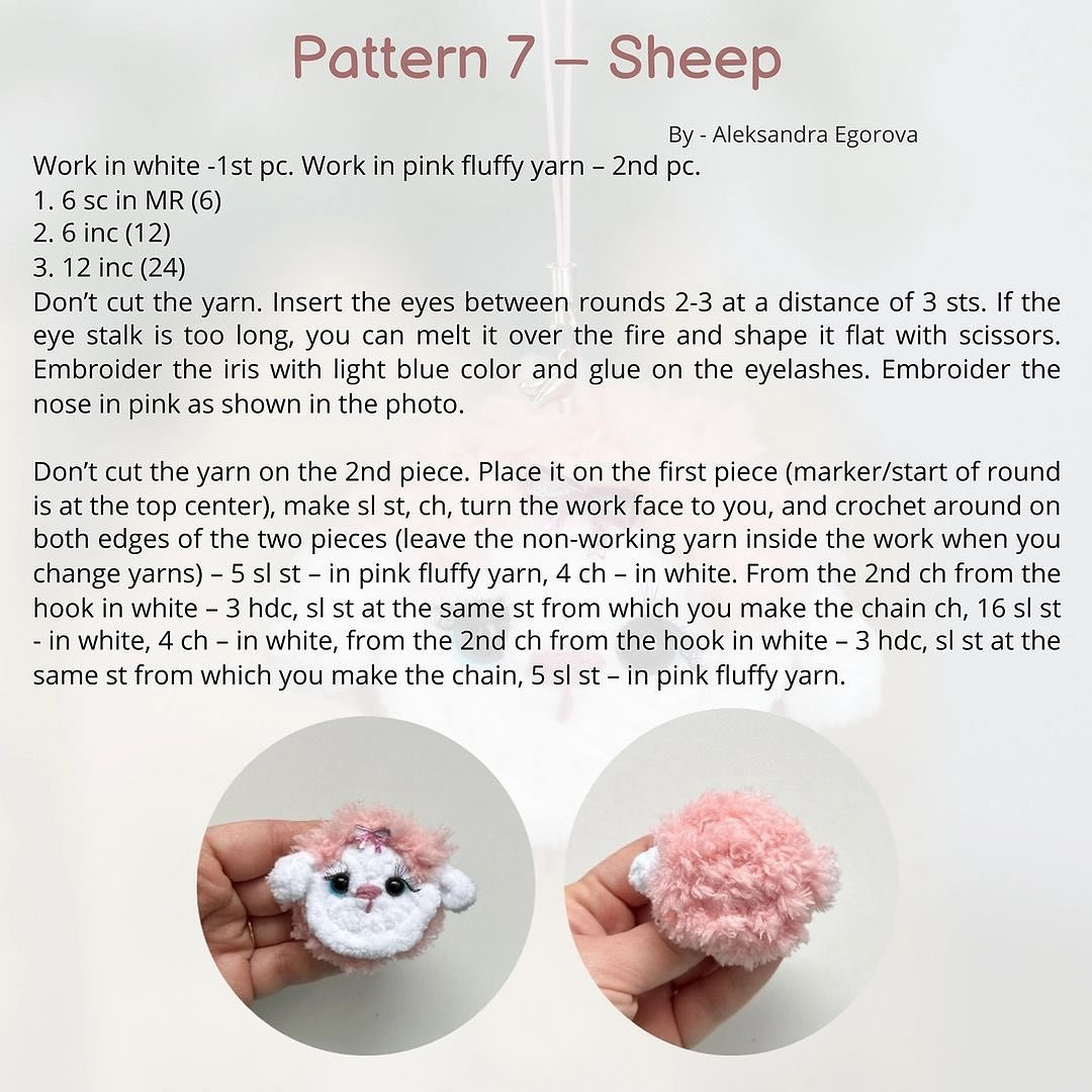 pancakes pattern 7 sheep