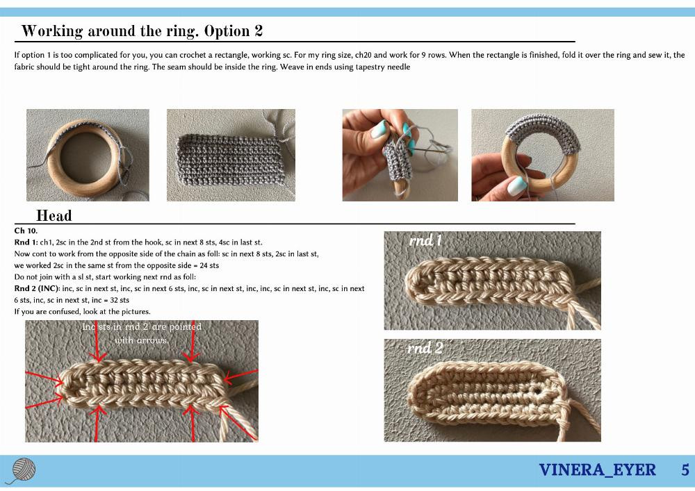 PDF CROCHET PATTERN "pattern_hippo"