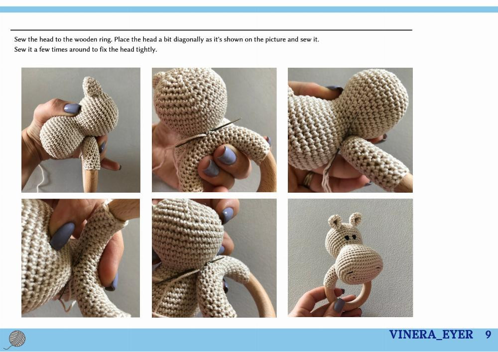 PDF CROCHET PATTERN "pattern_hippo"