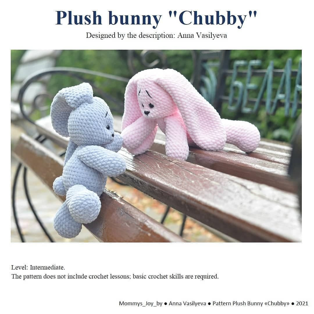 plush bunny chubby