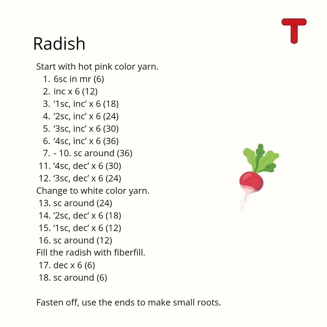 radih free pattern