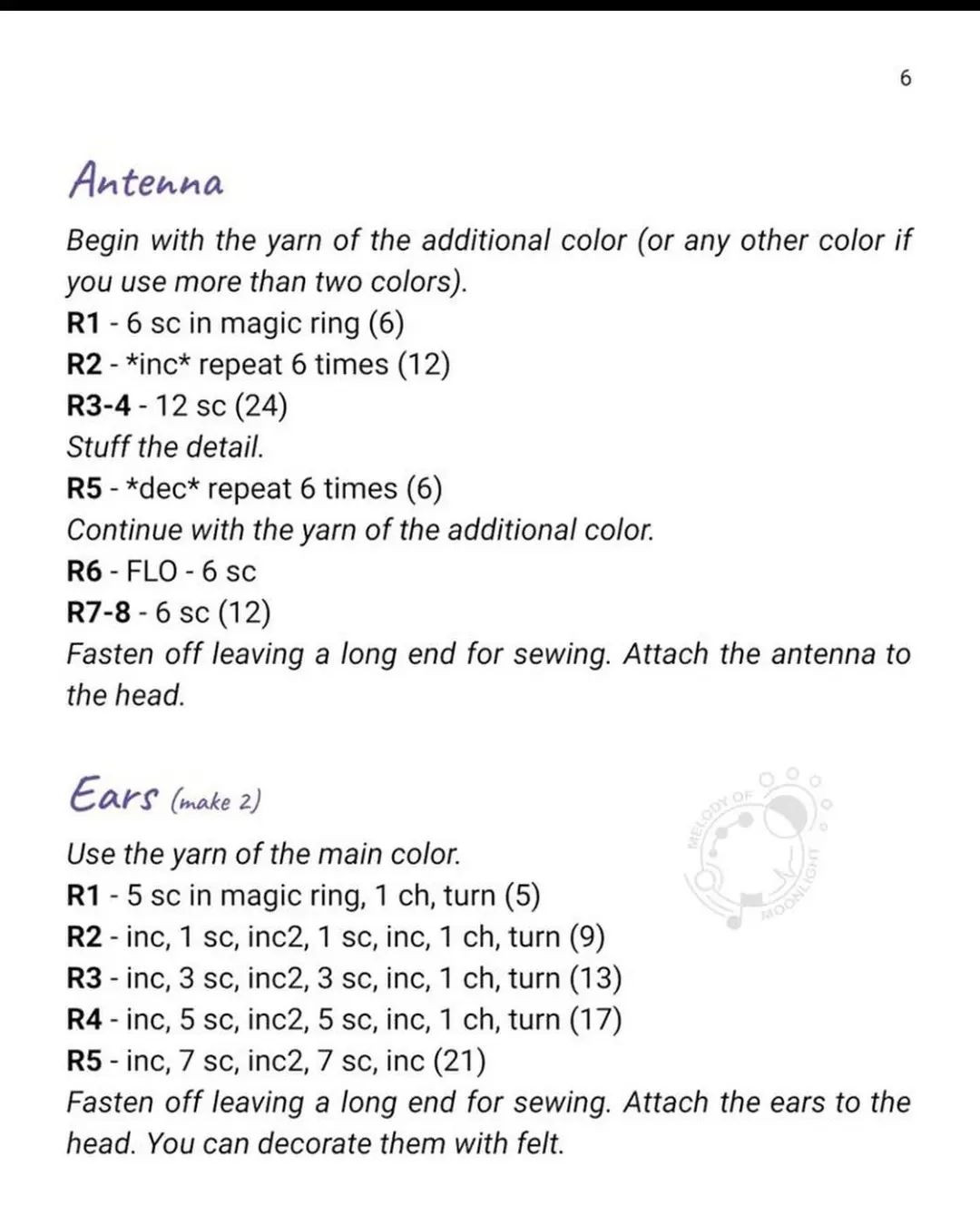 robocat free pattern