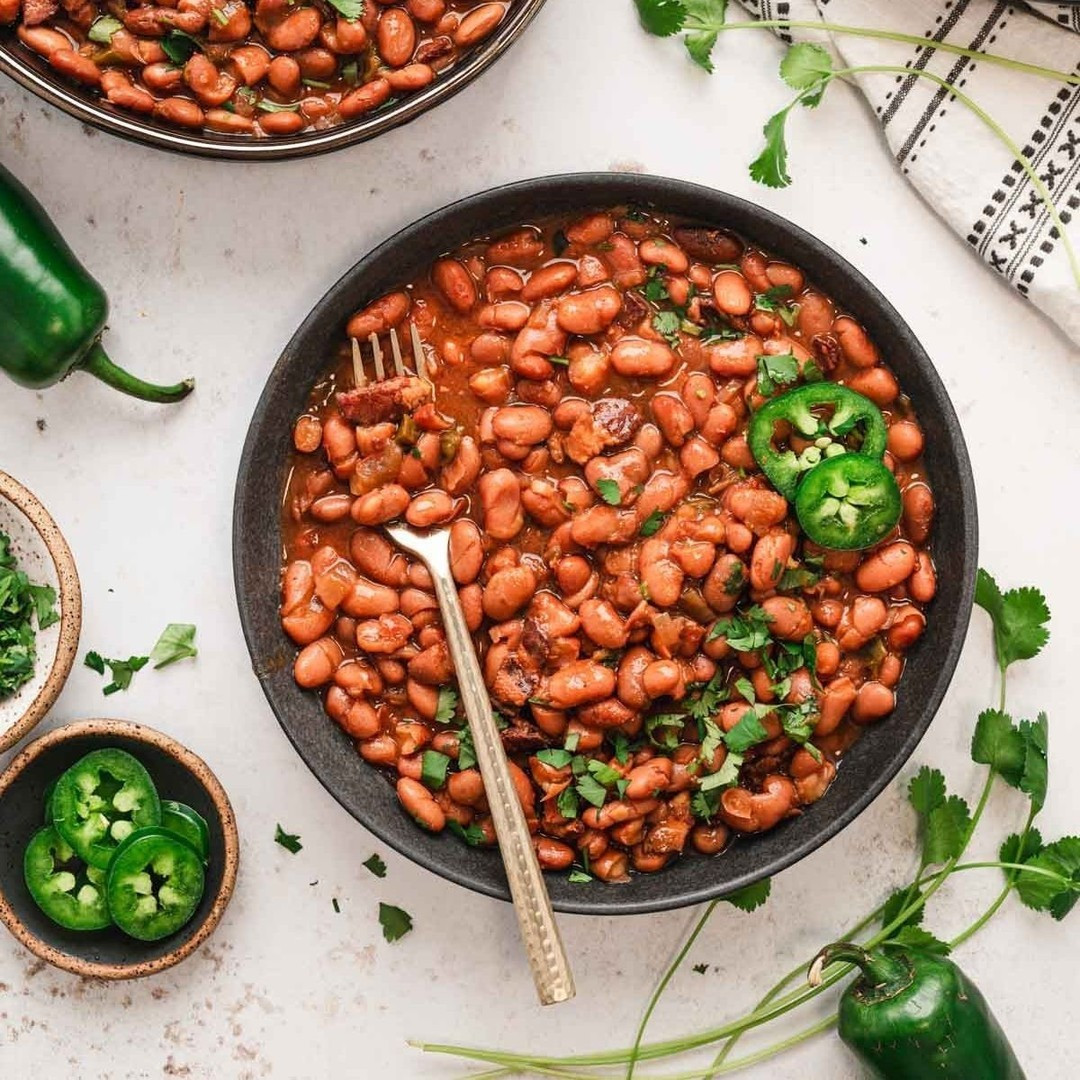 SLOW COOKER CHARRO BEANS⁠