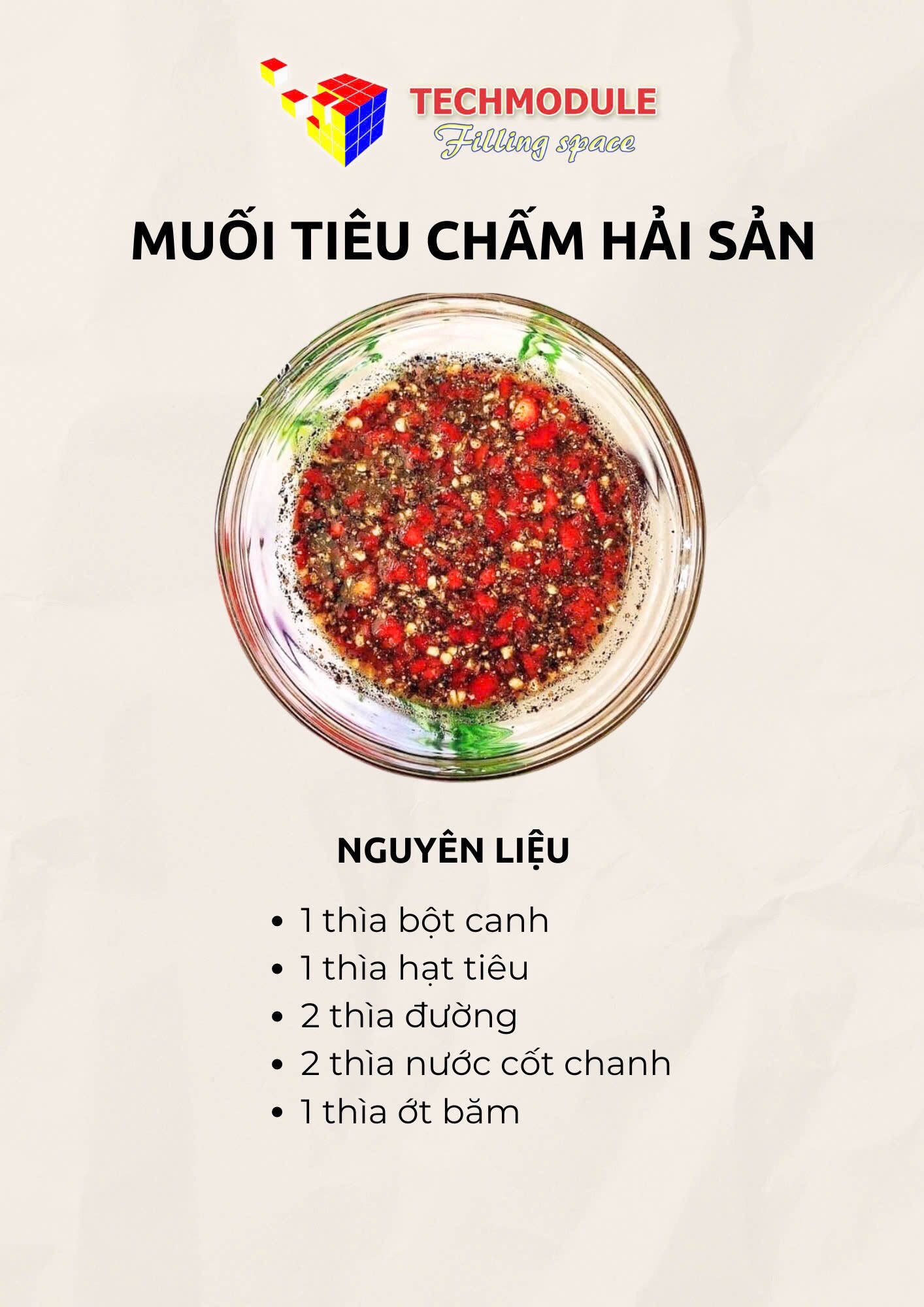 sốt thái trộn chân gà, nước chấm gỏi cuốn, nem rán, xì dầu chấm thịt vịt, nước chấm hải sản, mắm me chấm gỏi cuốn, nước chấm chân gà, sốt chấm đồ nướng, sốt thái trộn hải sản, nước chấm mắm gừng, muối tiêu chấm hải sản,