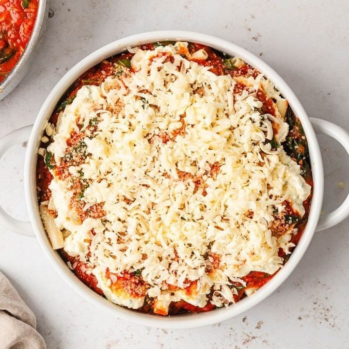 SPINACH BAKED ZITI