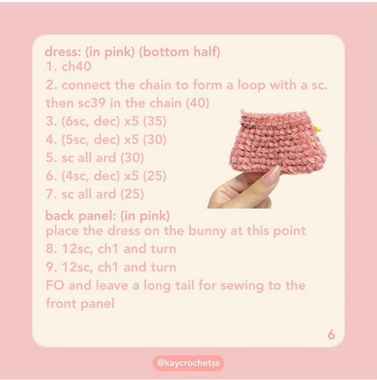 steph the bunny free pattern