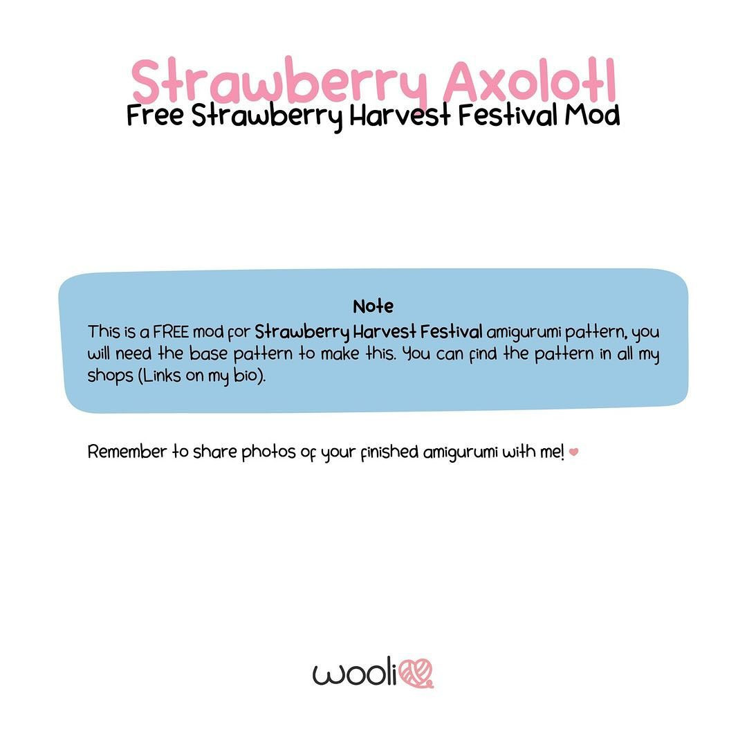 strawberry axolotl