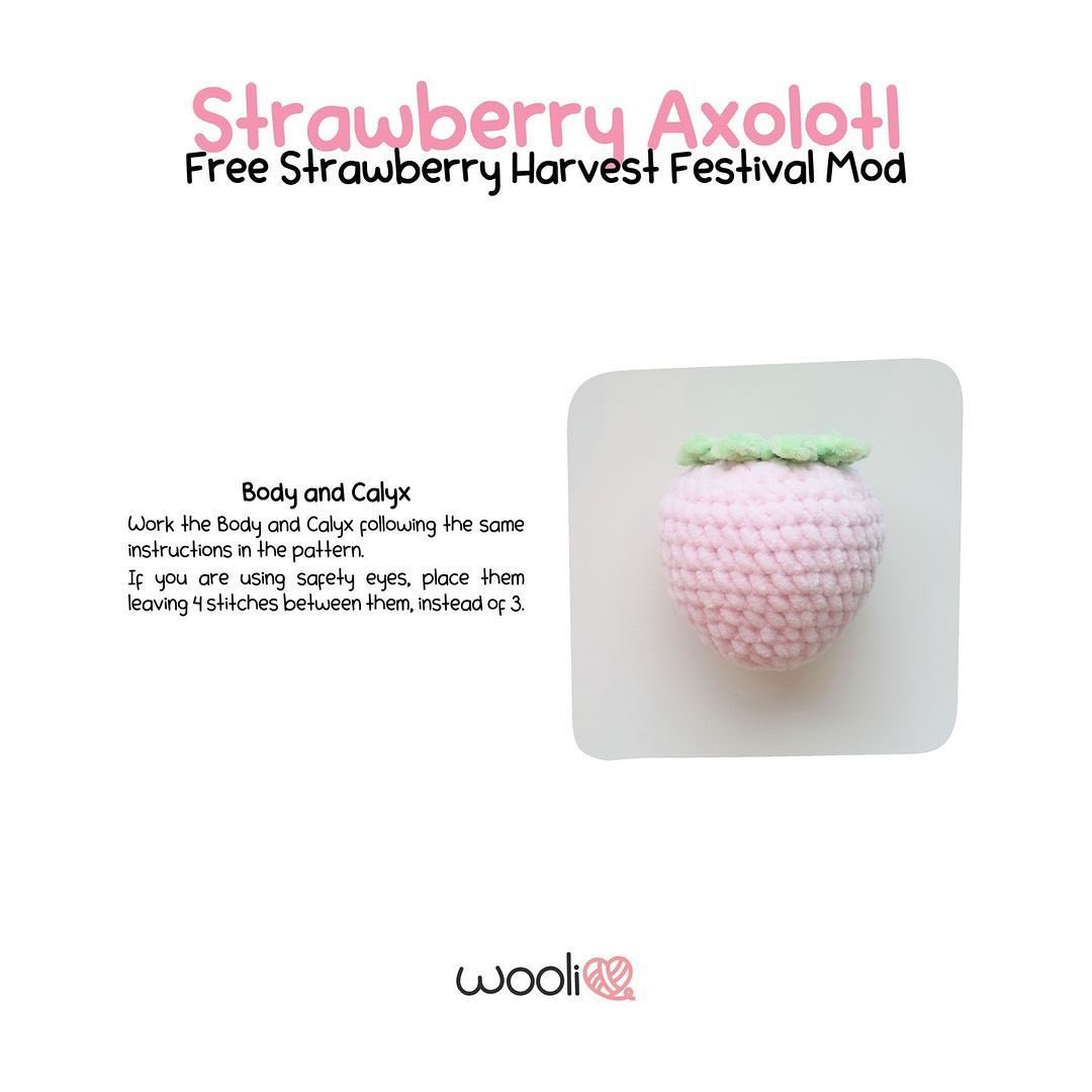 strawberry axolotl