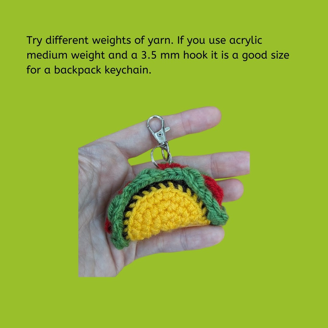 taco earrings free pattern