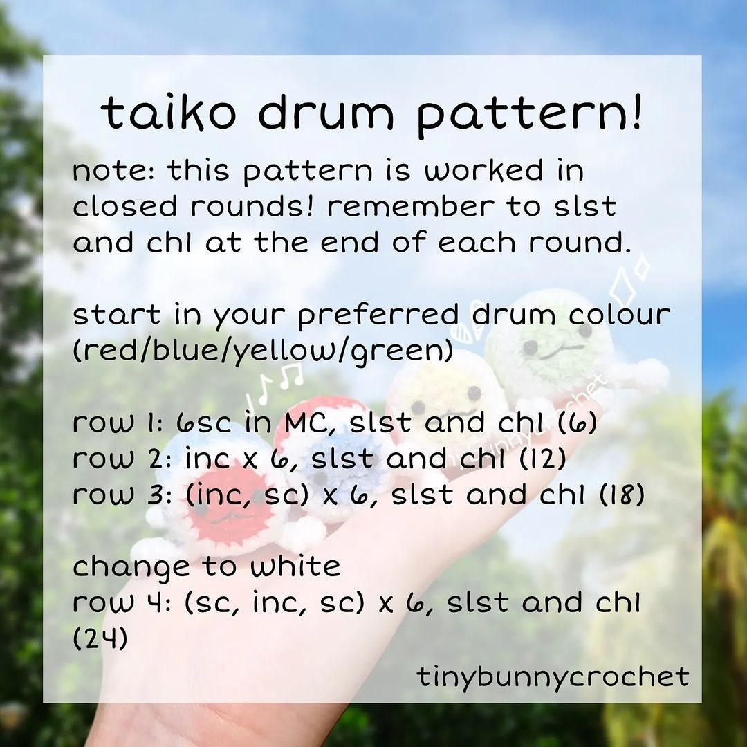 taiko drum pattern