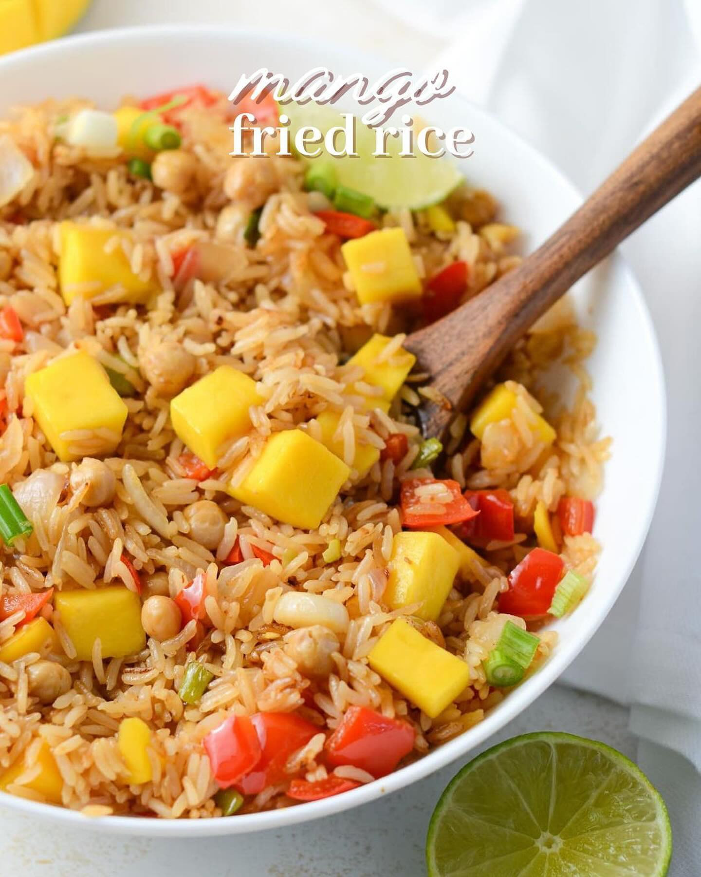 🥭The Mango Fried Rice takes ONLY 15 MINUTES! ⏰