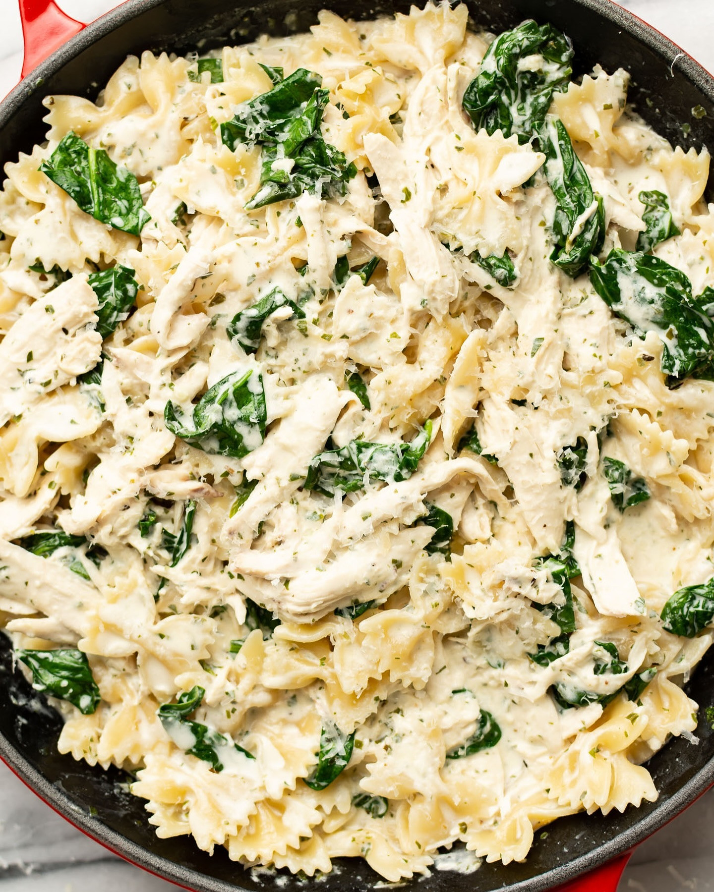 This easy Boursin chicken pasta recipe has simple ingredients, and it’s ready in just 30