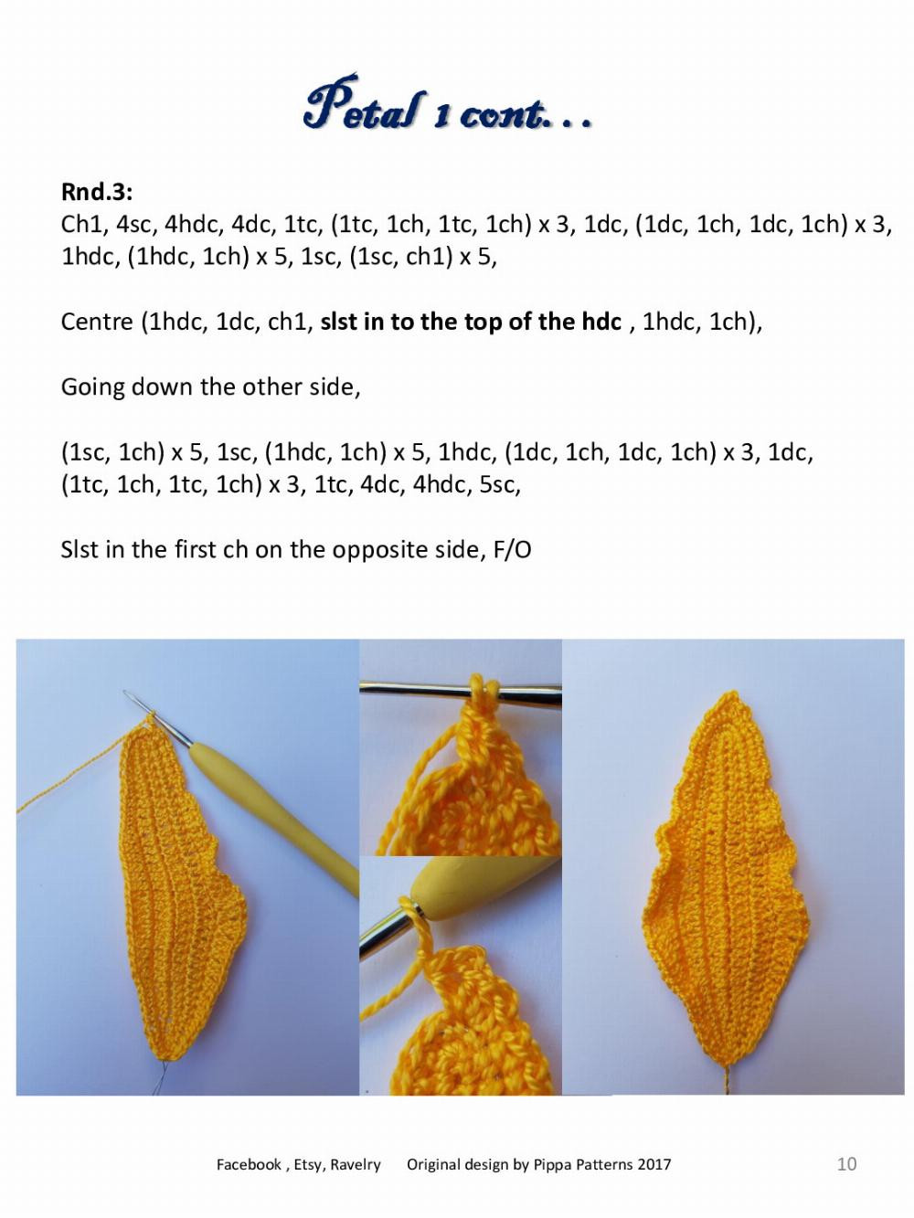 Tiger Day Lily Pattern