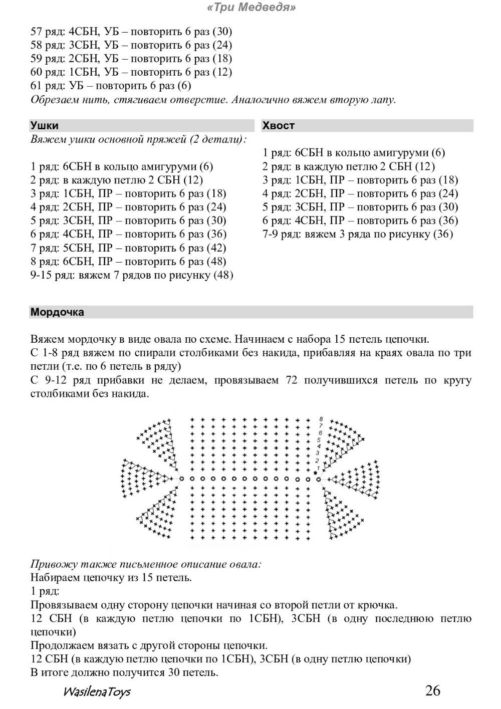 «Три Медведя» Мастер-класс «Три медведя» (48, 43, 36 см)