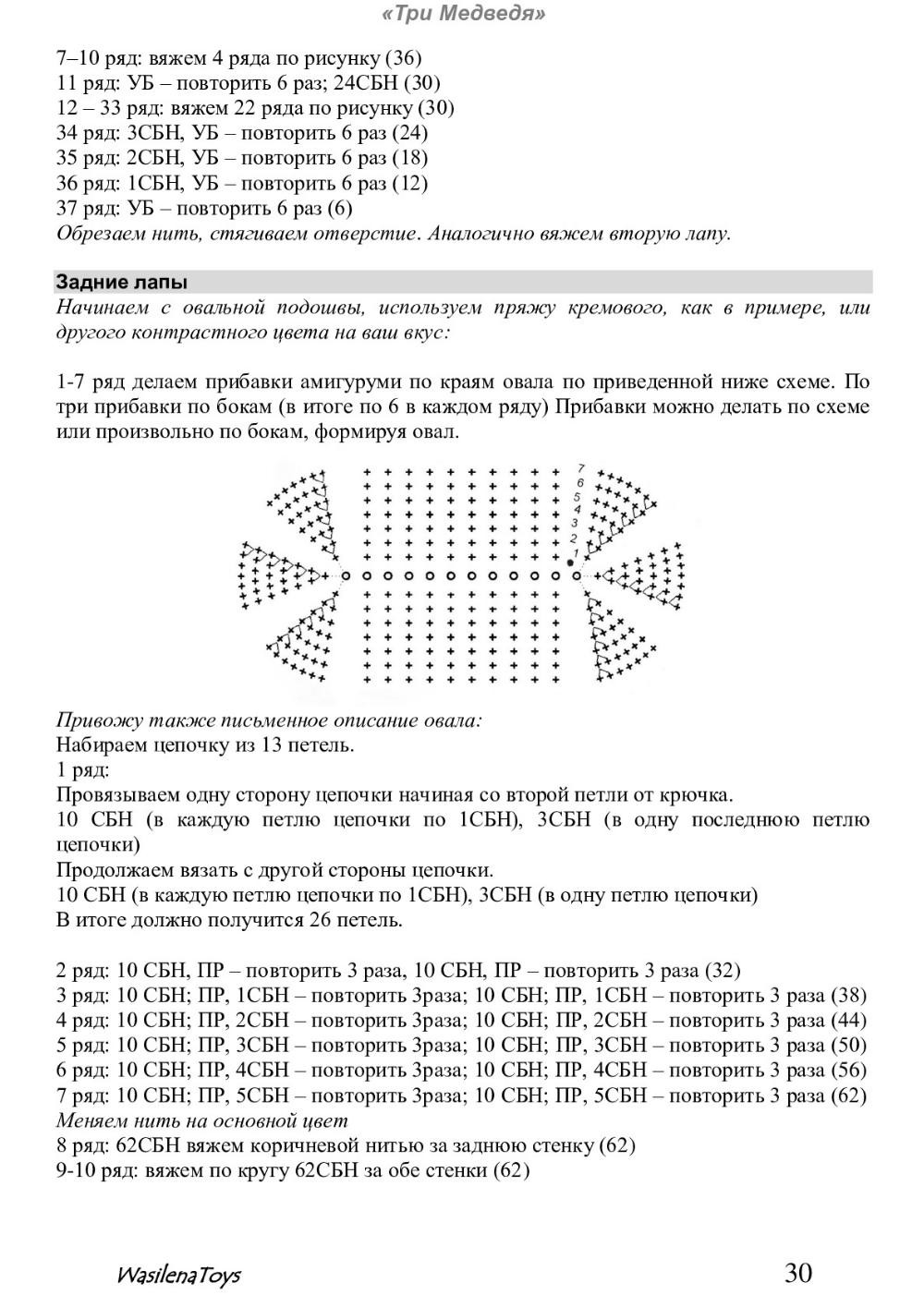 «Три Медведя» Мастер-класс «Три медведя» (48, 43, 36 см)