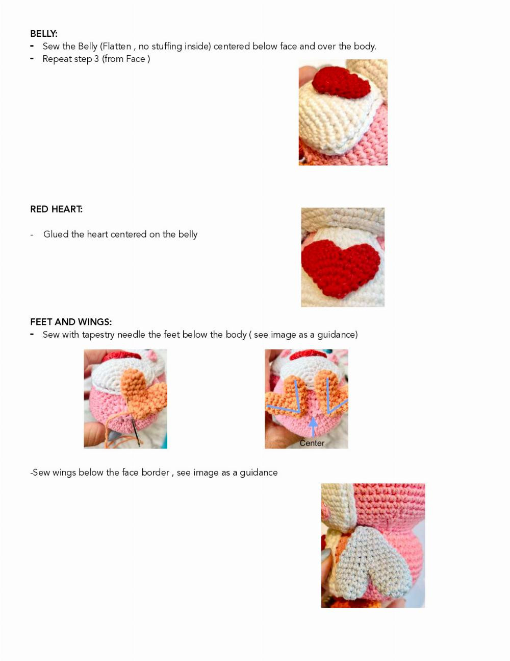 valentine's owl crochet pattern