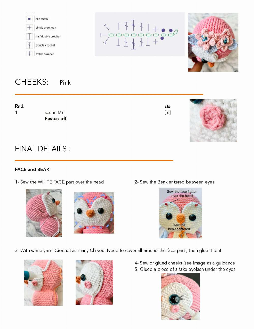 valentine's owl crochet pattern