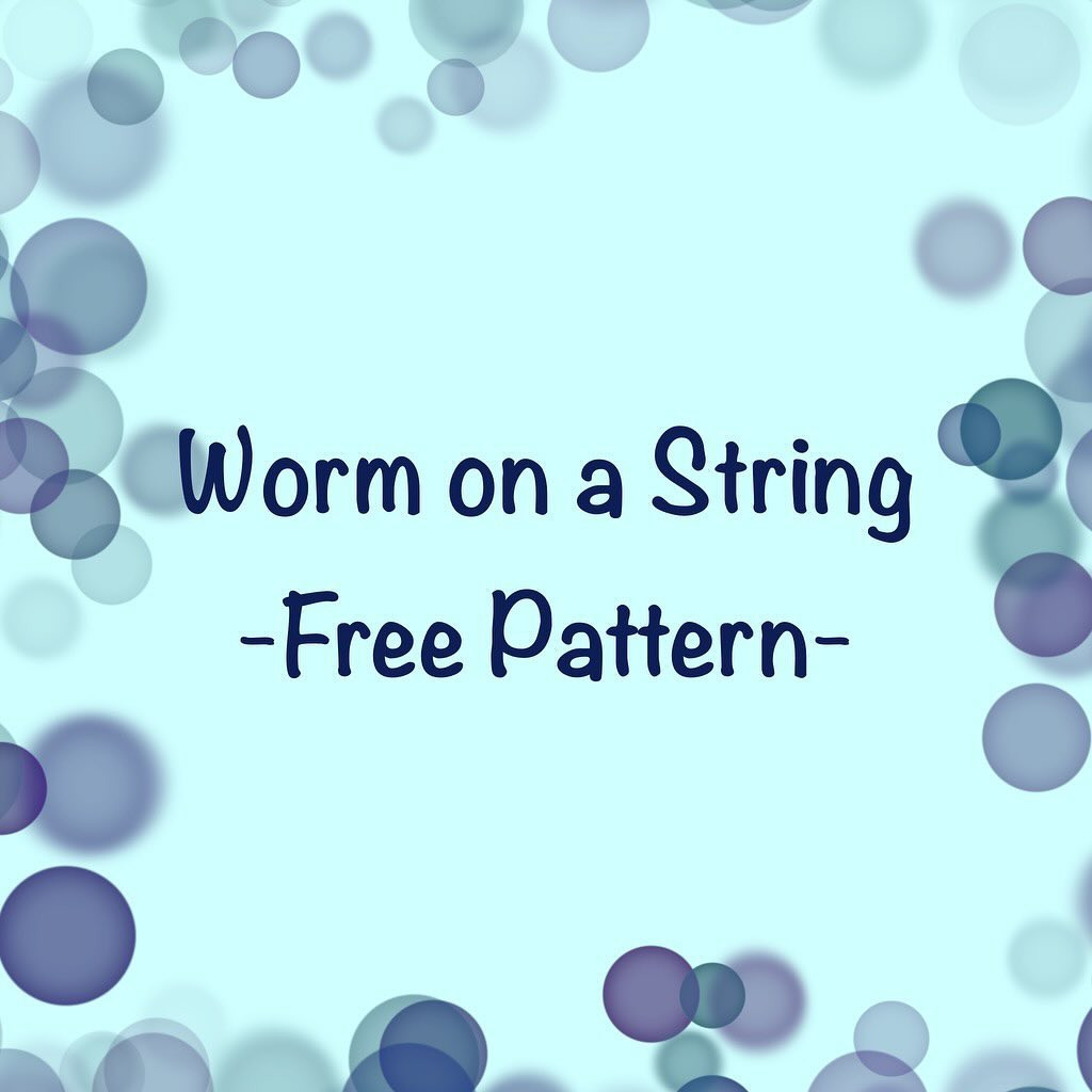 worm on a string free pattern