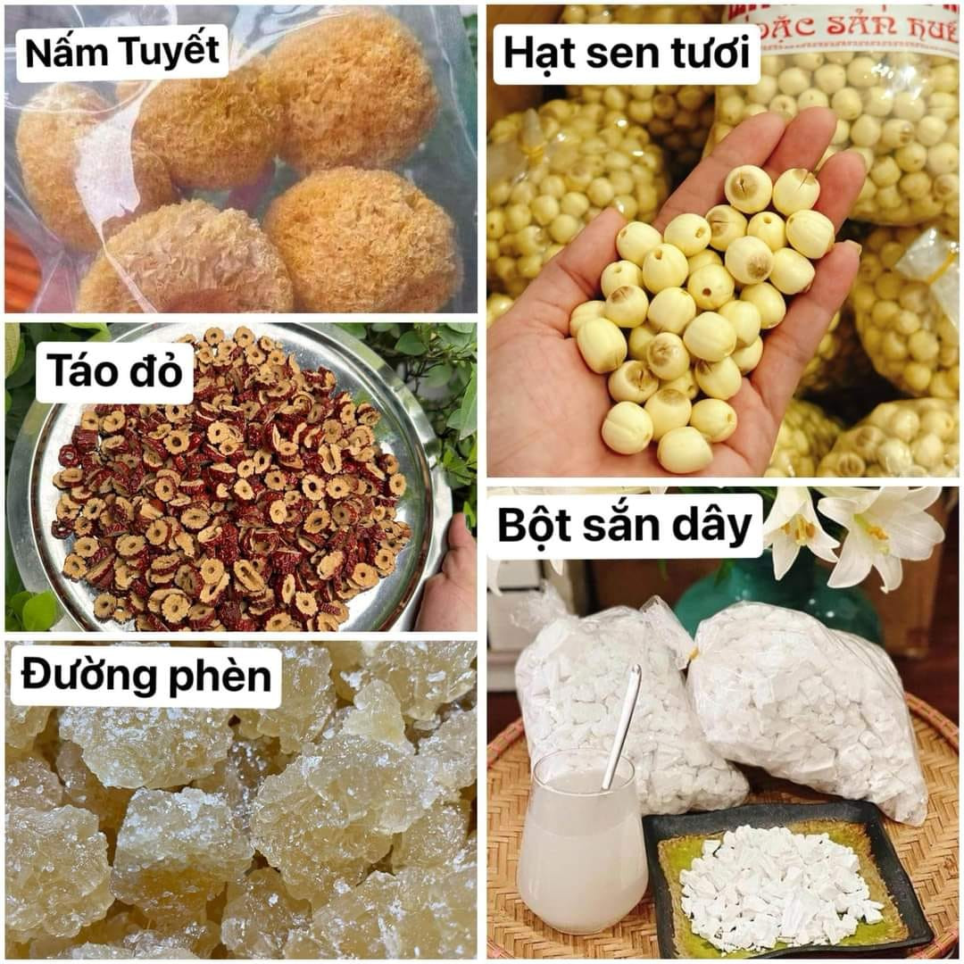 Bí Quyết Nấu Chè Táo Đỏ Hạt Sen Nấm Tuyết Mát Lành - Thanh Nhiệt Cả Nhà