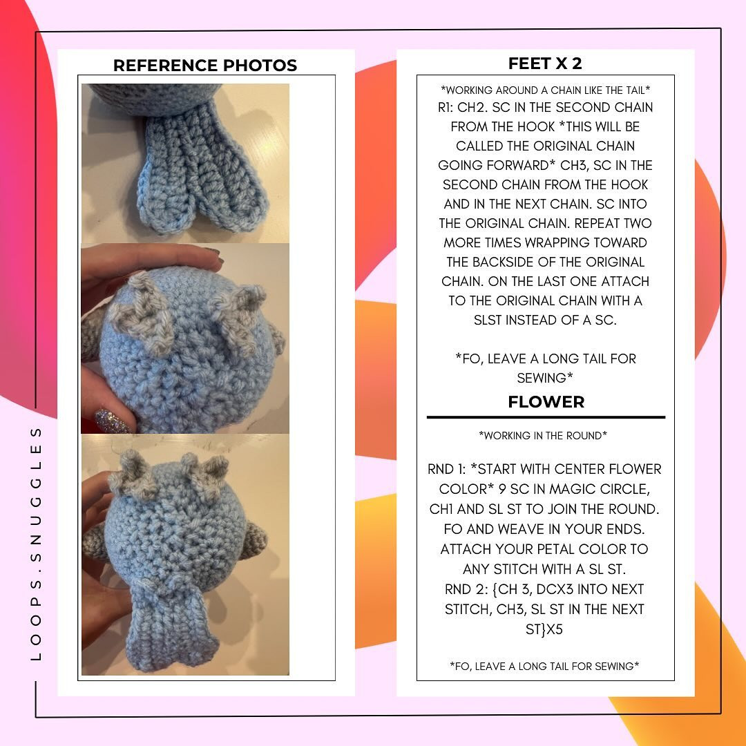 bubbles the bird free crochet pattern