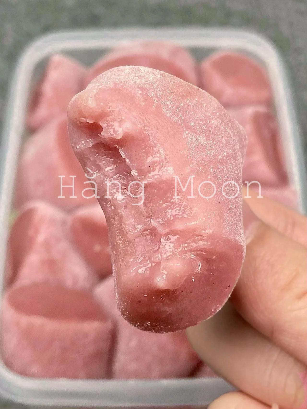 CÁCH LÀM BÁNH MOCHI DÂU 🍓