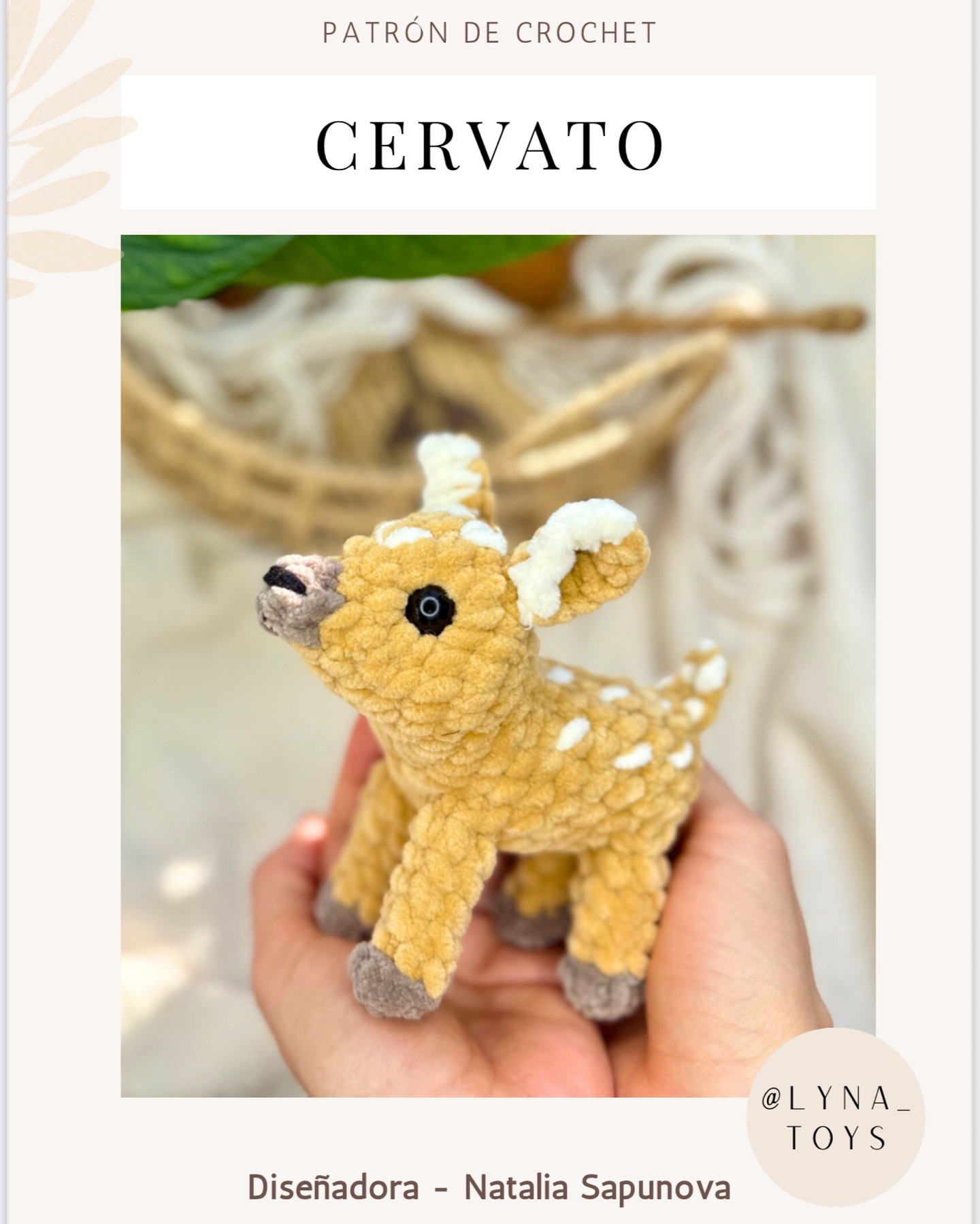 crochet pattern fawn