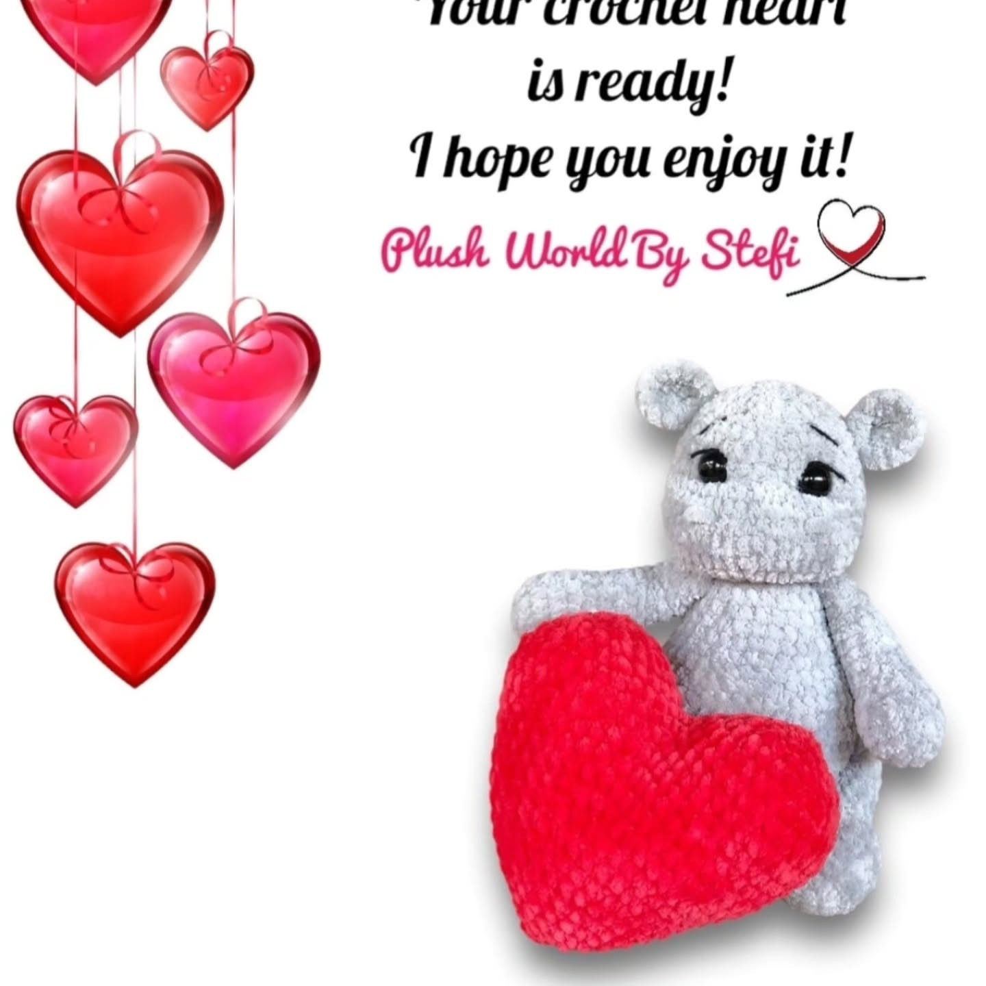 free amigurumi pattern red heart