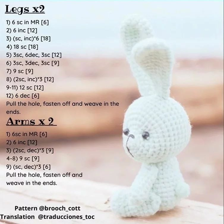 free pattern little bunny, Cute Bunny