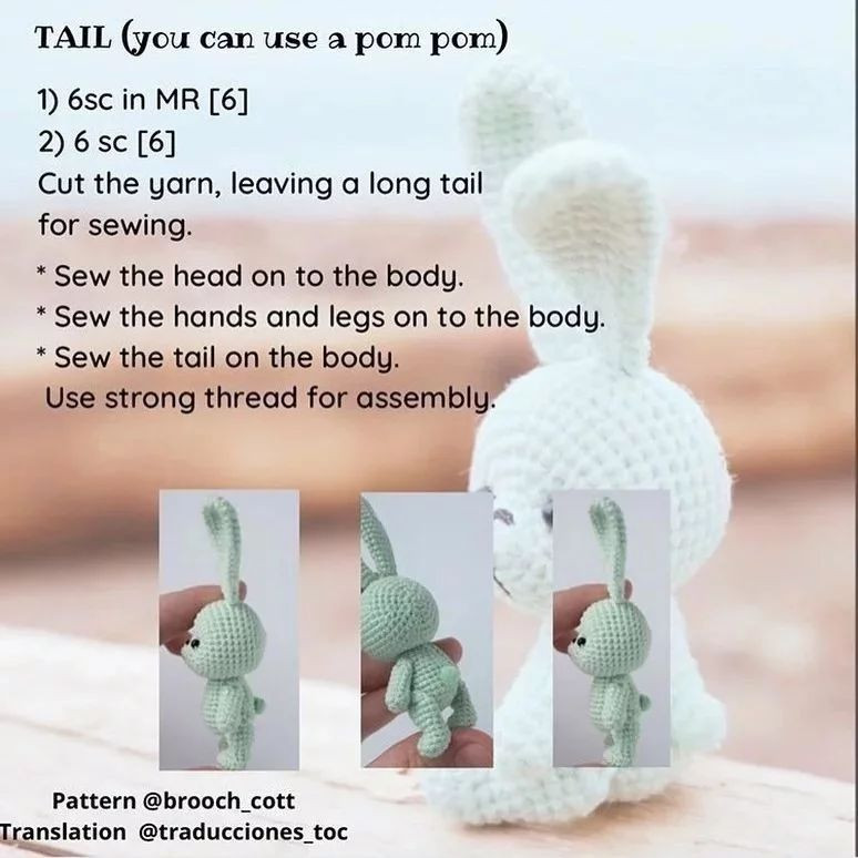 free pattern little bunny, Cute Bunny