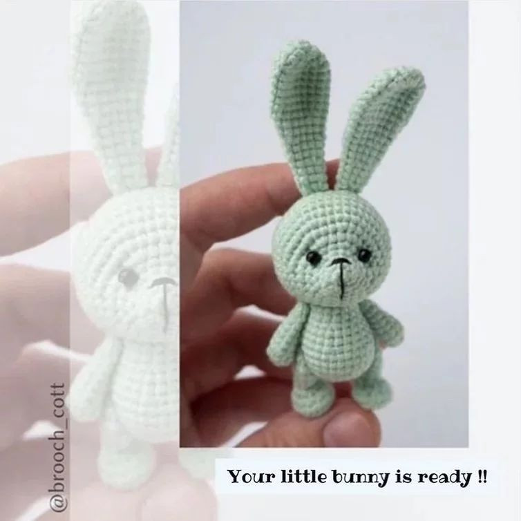 free pattern little bunny, Cute Bunny