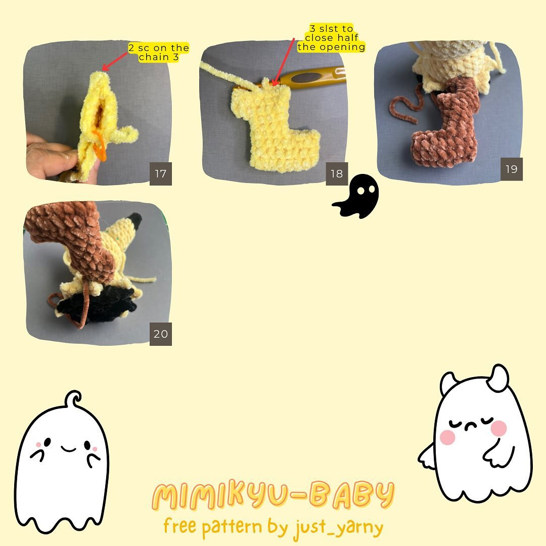 free pattern mimikyu baby