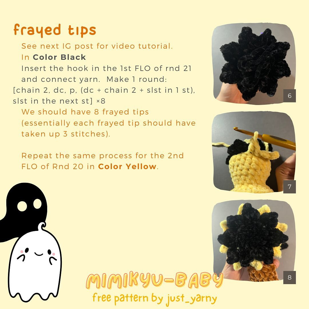 free pattern mimikyu baby