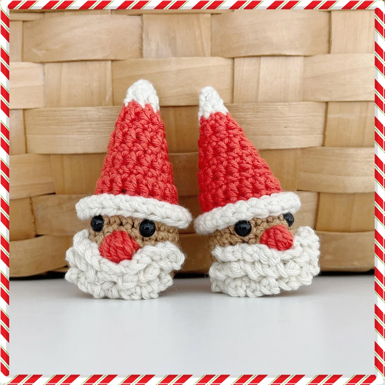 free pattern santa charm