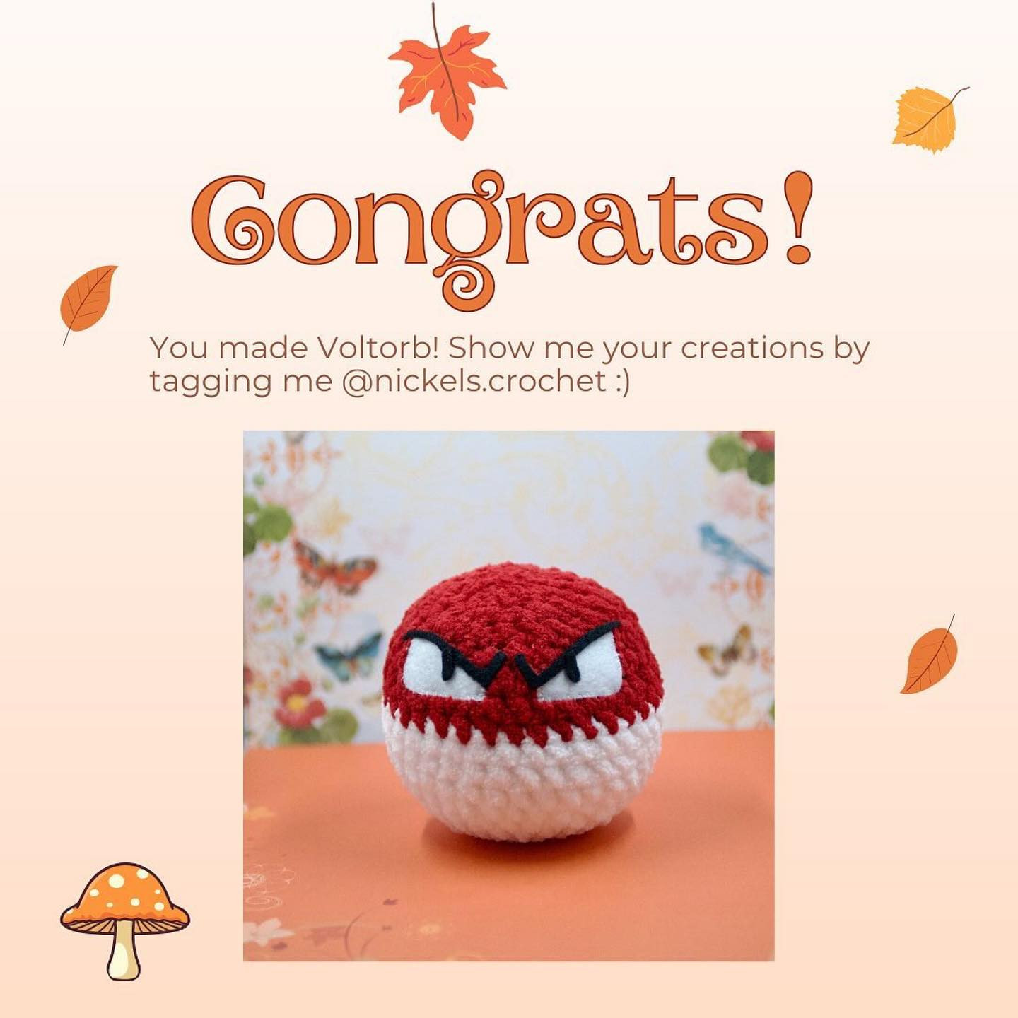 free pattern voltorb