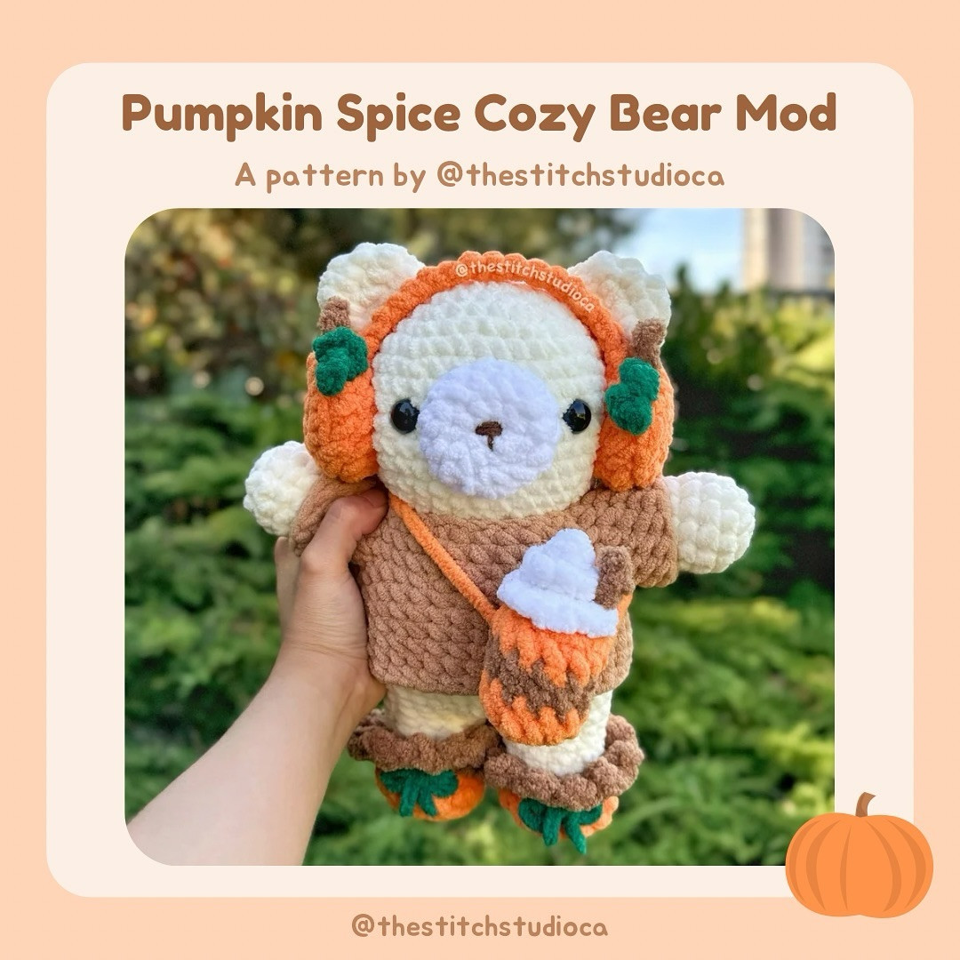 free pumpkin spice cozy bear mod