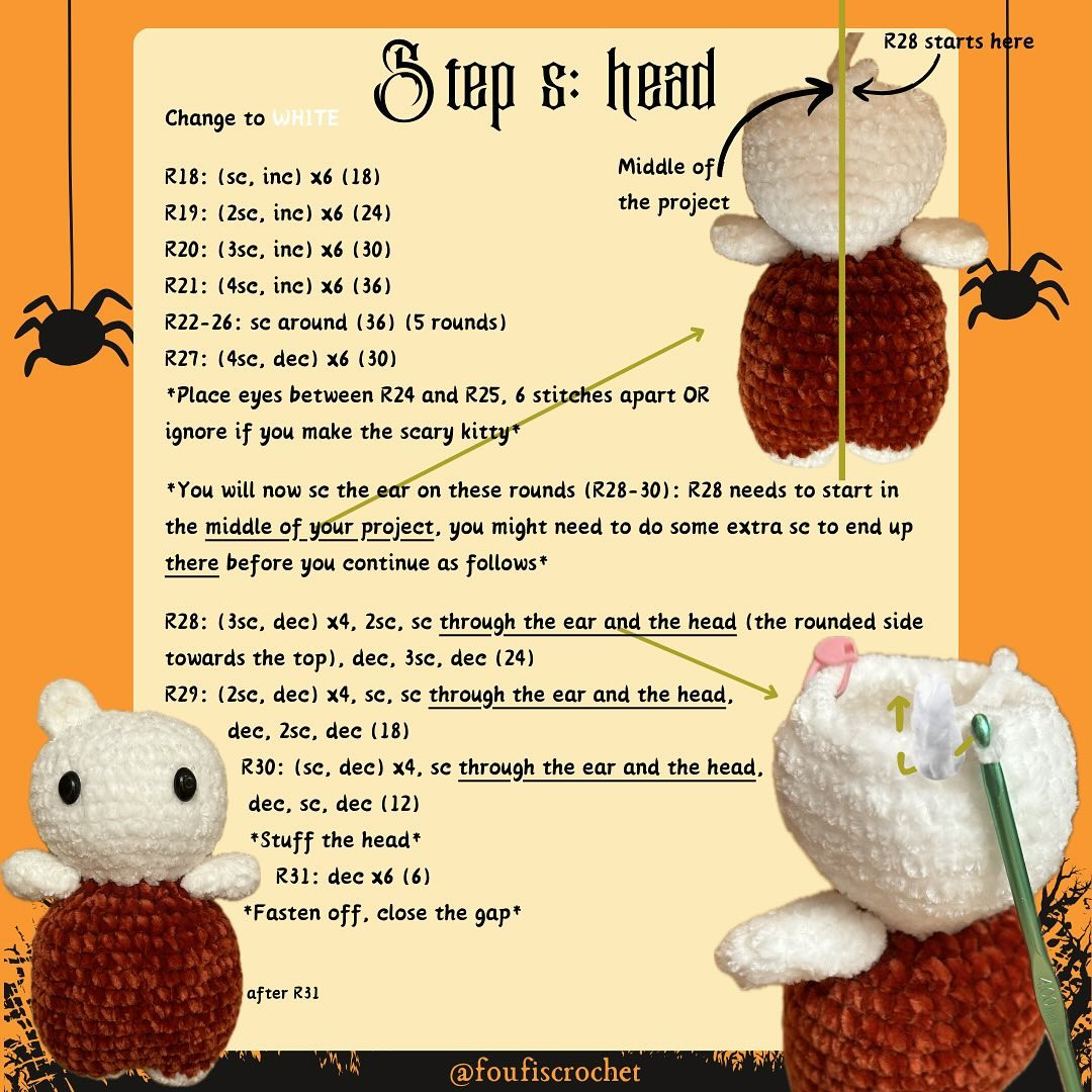 🎃 HELLO PUMPKITTEN FREE PATTERN 🎃