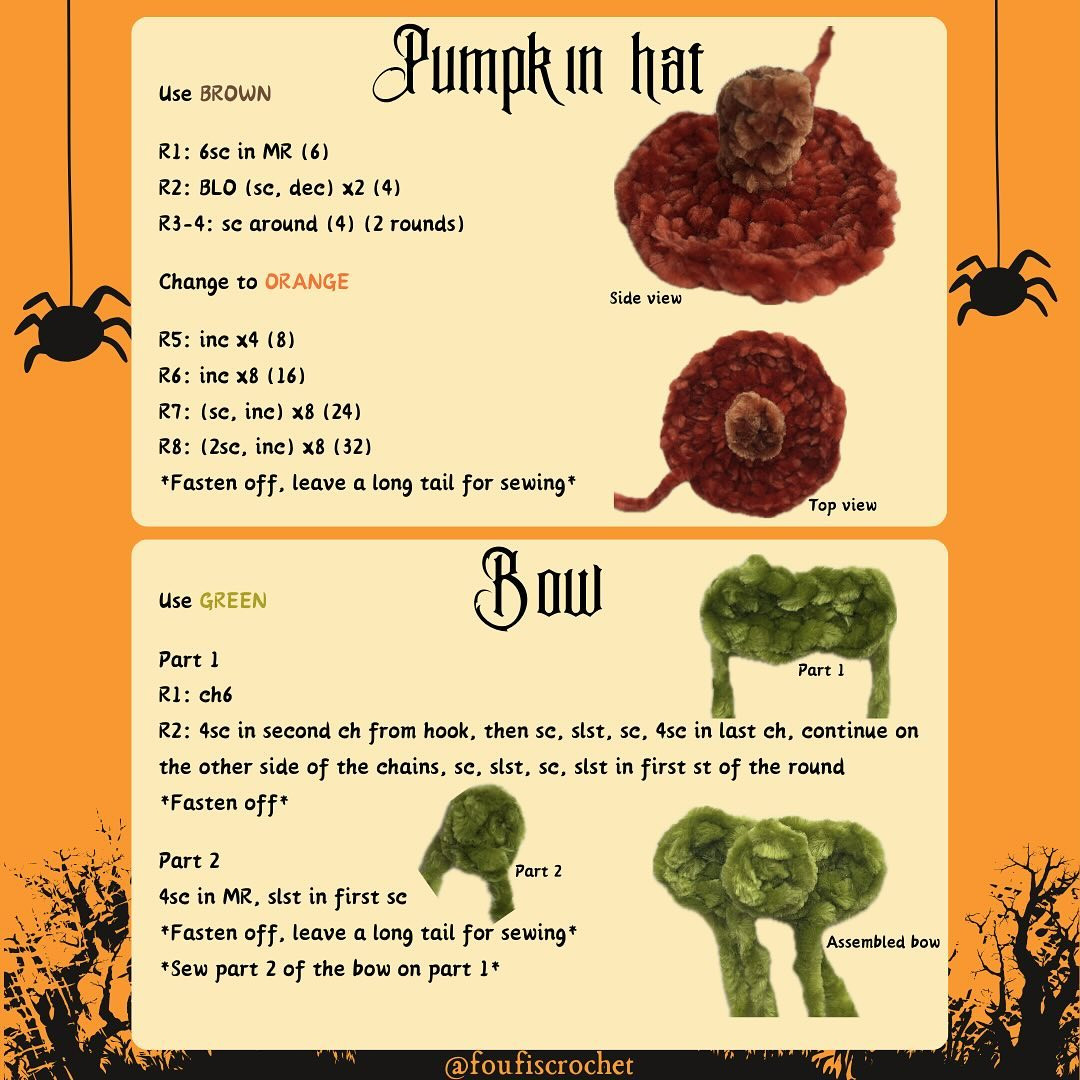 🎃 HELLO PUMPKITTEN FREE PATTERN 🎃