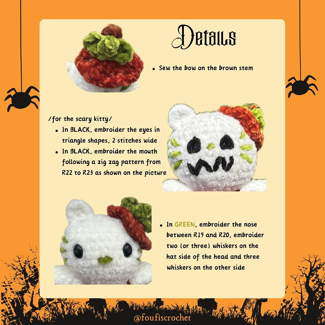 🎃 HELLO PUMPKITTEN FREE PATTERN 🎃