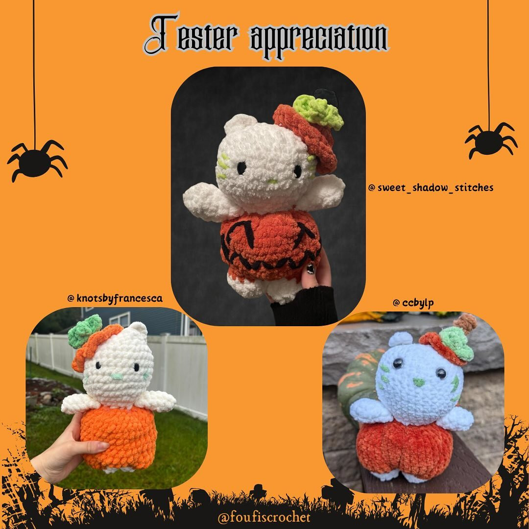 🎃 HELLO PUMPKITTEN FREE PATTERN 🎃