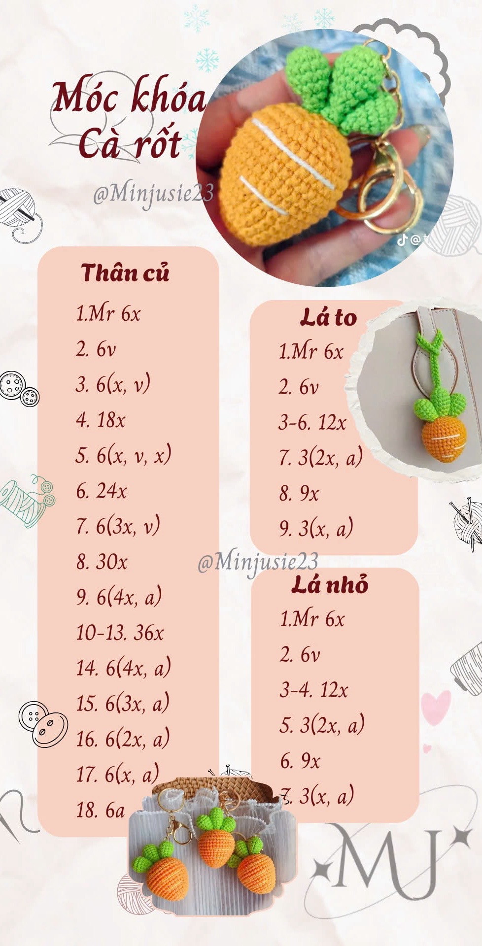 móc khóa trái đất, móc khóa cà rốt, móc khóa ong baby