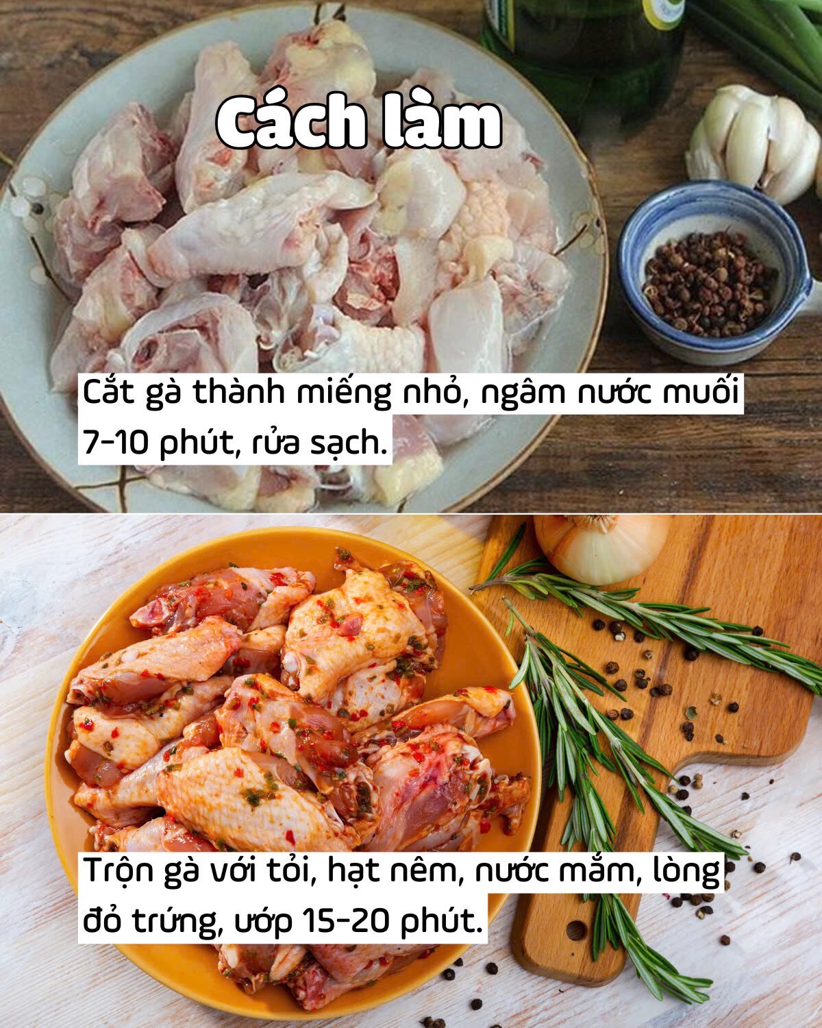 MÓN NGON TỪ GÀ P.1 GÀ RANG MUỐI