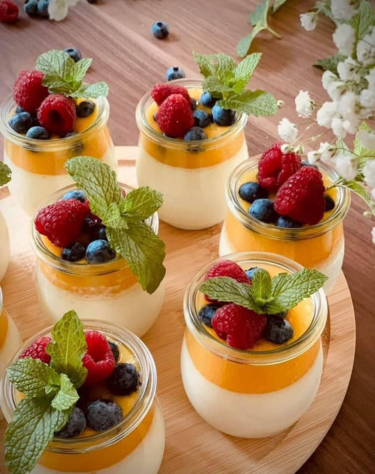 Món Panna Cotta Ý Thơm Ngon, Dễ Làm Tại Nhà!