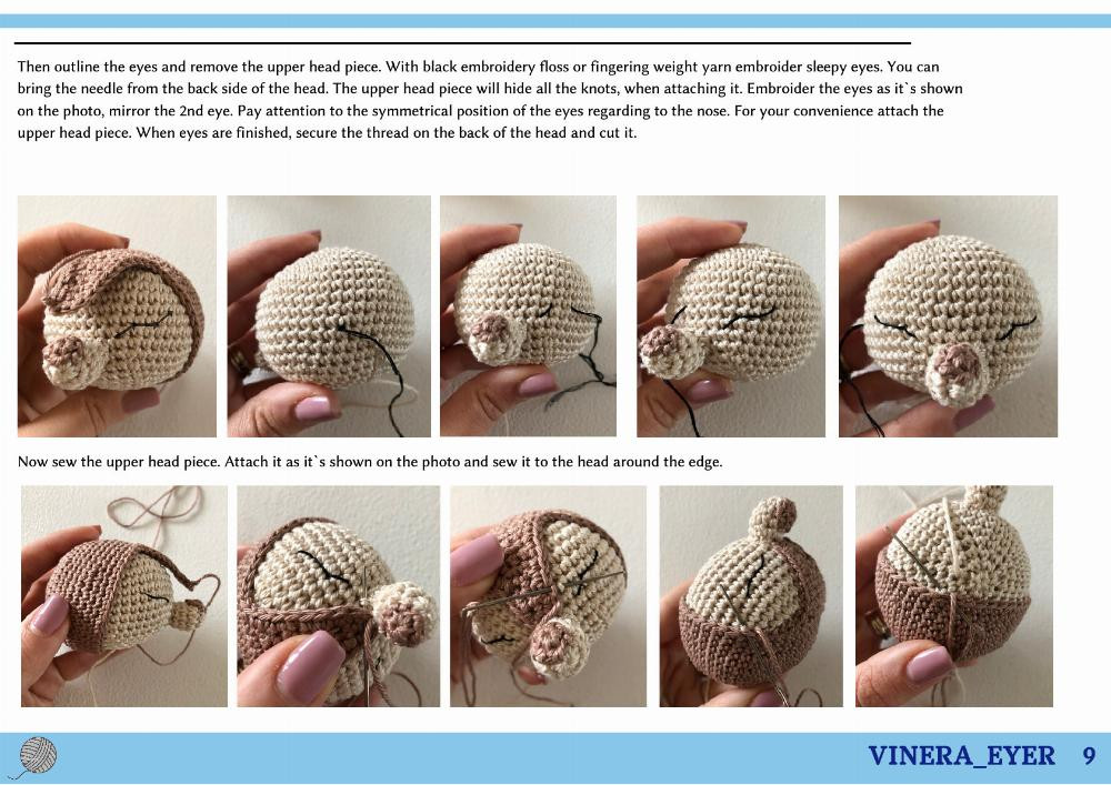 PDF CROCHET PATTERN "rattle_deer"